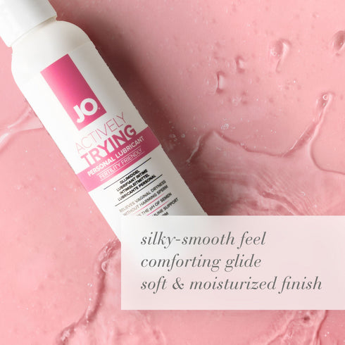 JO Actively Trying Fertility Friendly Lubricante personal a base de agua 4 fl oz